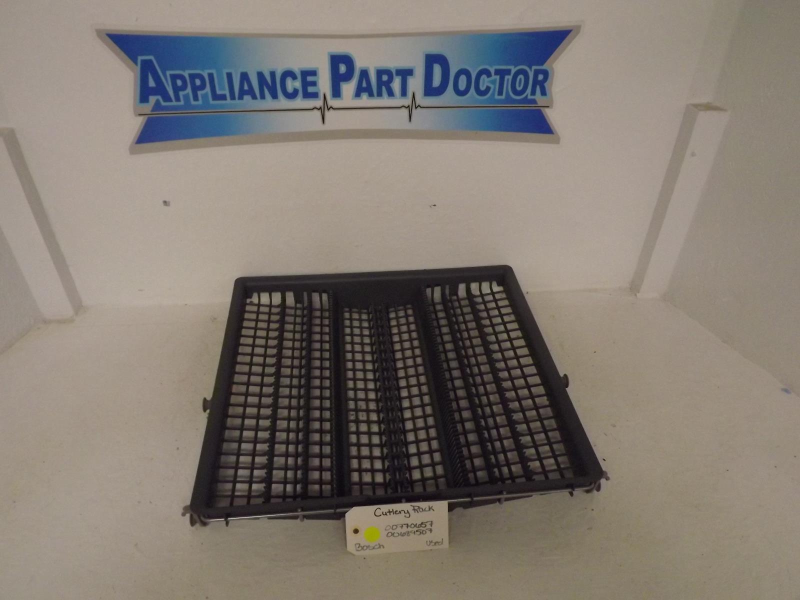 Bosch Dishwasher 00770657 00689507 Cutlery Rack Used Bosch Dishwasher 00770657 00689507 Cutlery Rack Used